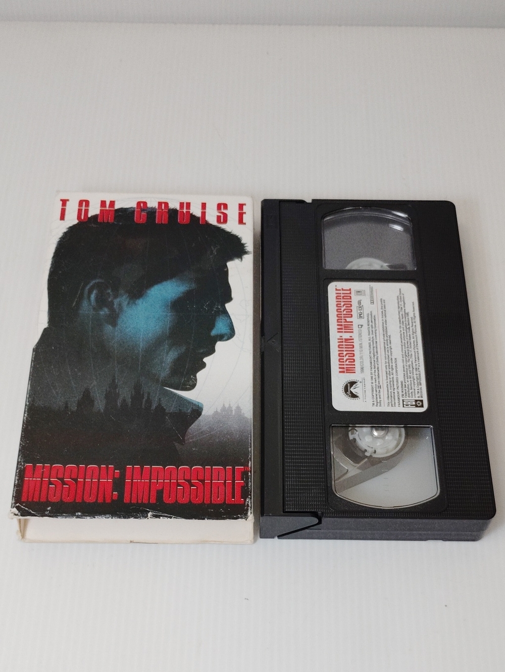 12 For $8 Mission: Impossible VHS Tape - Black